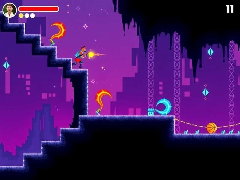 Spectral Staircase Sprint gameplay screenshot